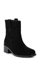 セイシェルズ レディース シューズ ブーツ・レインブーツ ヒール Seychelles Cozy Block Heel Bootie Black Suede ブラック