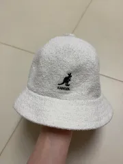 カンゴール バケットハット 白