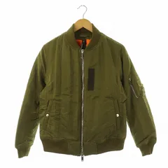 ダブルジェイケイ wjk shrink 2050NY53C MA-1 ミリタリージャケット ブルゾン 中綿 S カーキ /ES ■OS ■SH