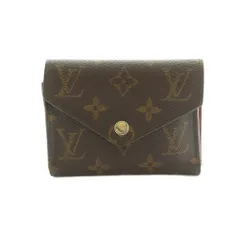 ルイヴィトン LOUIS VUITTON ポルトフォイユ ヴィクトリーヌ 財布 三つ折り 小銭入れ モノグラム柄 ブラウン M41938 /MI ■OS ■OH