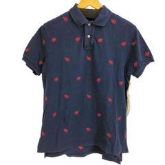 Polo Ralph Lauren 黒 ポロシャツ y2k swag 短丈 ロゴ - メルカリ