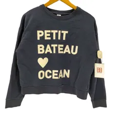 プチバトー PETIT BATEAU PETIT BATEAU OCEAN プリント スウェット レディース import：L 