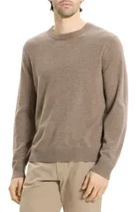 セオリー メンズ アウター パーカー・スウェット セーター Theory Hilles Cashmere Sweater Dark Feather Melangeのサムネイル