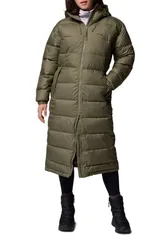 コロンビア レディース アウター ジャケット・ブルゾン ポリエステル コート Columbia Pike Lake III Waterepellent Insulated Recycled Polyester Puffer Coat Stone Green グ