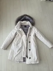 アイボリー ダウン コート