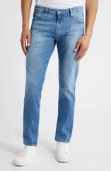 エージー メンズ ボトムス デニムパンツ スリムフィット ジーンズ AG Tellis Cloud Soft Slim Fit Jeans Verdun