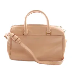 サンローラン パリ SAINT LAURENT PARIS ベイビーダッフル 2WAYバッグ ハンド ショルダー レザー サーモンピンク 330958 /AQ ■OS