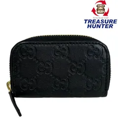 GUCCI シマ コインケース 324801 ブラック グッチ 【102052202007】