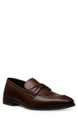 スチュアート ワイツマン メンズ シューズ ローファー Stuart Weitzman Simon Crisscross Loafer Brown ブラウン