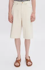 アーペーセー メンズ ボトムス ハーフパンツ・ショーツ ショートパンツ コットン APC Westland Cotton Utility Shorts Aad Ecru エクリュのサムネイル