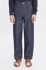 アーペーセー メンズ ボトムス デニムパンツ ストレート ジーンズ APC Fergustraight Leg Jeans Iaindigo インディゴのサムネイル