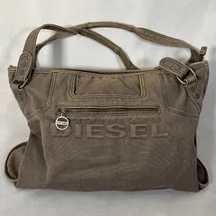 【管2602-257】DIESEL ディーゼル エンボスロゴ トートバッグ ハンドバッグ 男女兼用  中古