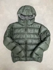 ヴィンテージ モンベル ライト アルパイン グース ダウン ジャケット オリーブ カーキ L