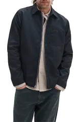 ラグアンドボーン メンズ アウター ジャケット・ブルゾン シャツ rag bone Karl Zip Shirt Jacket Black ブラック