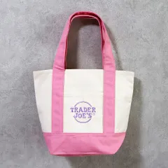 【新品】トレーダージョーズ　TRADER JOE’S　ミニトートバッグ　ピンク