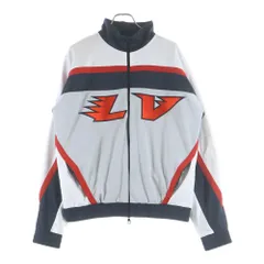 LOUIS VUITTON (ルイヴィトン) 22AW Embellished LV Graphic Hockey Track Jacket RM222 J67 HNY86W エンベリッシュド LVグラフィックホッケートラックジャケット ホワイトのサムネイル