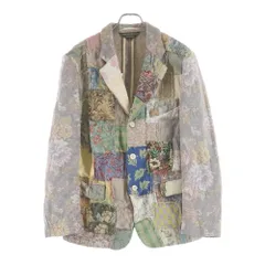 COMME des GARCONS HOMME PLUS (コムデギャルソンオムプリュス) 00SS ゴブラン期 ゴブラン織り パッチワーク テーラードジャケット マルチ PJ-10022Mのサムネイル