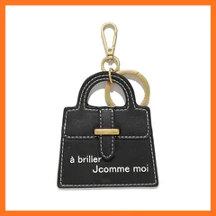 【新品】 [ミラオーウェン] バッグキーリングチャーム 09WGG251511 レディース BLK Free Size 0