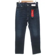 エドウィン EDWIN タグ付き ジャージーズ JERSEYS レギュラーストレートパンツ デニム ジーンズ ストレッチ L インディゴブルー JMH03 /GV