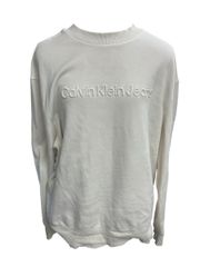 13118-042★ Calvin Klein Jeans/カルバンクラインジーンズ/スウェット/ホワイト/Mサイズ/トレーナー★