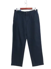 【お得なクーポン配布中!】 00s ポロ ラルフローレン コットン チノ パンツ 実寸 32 29 古着 オールド スラックス チノパン ストレート ノータック アーミー タイプ 紺