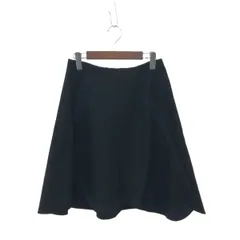 SPORTMAX スポーツマックス 変形ラップスカート サイズ:36 ウール混/ステッチ    ブラック レディース / 240001184168のサムネイル