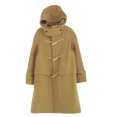 THE RERACS ザリラクス ウール100％ ジップアップ トグル ダッフルコート モッズコート ベージュ系 36【中古】のサムネイル