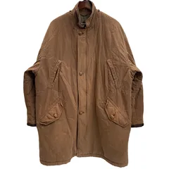 イヴ・サンローラン Yves Saint Laurent 80's 90's イタリア製 レザー切替 ジャケット コート ブラウン 54サイズ 201MT-5426