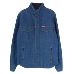 HYSTERIC GLAMOUR ヒステリックグラマー 0253AB07 中綿 プリマロフト デニム ジャケット ブルゾン インディゴブルー系 M【中古】