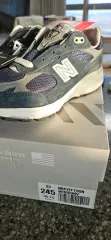 ニューバランス 993 ネイビー 245 Made in USA