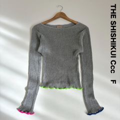 新品 THE SHISHIKUI シシクイ Ccc ネイビー カシミアニット - メルカリ