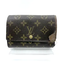 LOUIS VUITTON　ルイヴィトン モノグラム ポルトモネ ビエ トレゾール 二つ折り財布 M61730　シリアル：CA0072