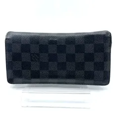LOUIS VUITTON　ルイヴィトン ダミエ グラフィット ポルトフォイユ ブラザ 長財布 二つ折り財布 N62665　シリアル：SP3068