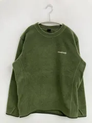 mont-bell モンベル その他トップス S グリーン 無地 ワンポイント ブランドロゴ ミドル丈