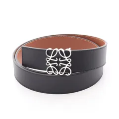 ロエベ LOEWE ベルト アナグラム リバーシブル 3.5CM E821Z20X02155585 ブラック/タン レザー ベルト メンズ 新品のサムネイル