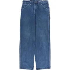 古着 ディッキーズ Dickies デニムペインターパンツ メンズw32相当/eaa569166