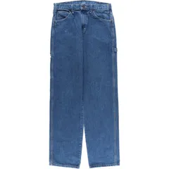 古着 ディッキーズ Dickies デニムペインターパンツ メンズw32相当/eaa569483