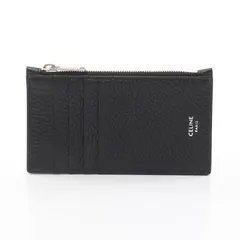 セリーヌ CELINE コインケース ジップ付きコンパクト カードホルダー 10B683GTH38SI ブラック レザー ジップ付きコンパクト カードホルダー ユニセックス 新品のサムネイル
