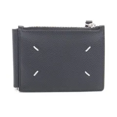 メゾン マルジェラ Maison Margiela コインケース マネークリップ SA1UI0018P4745T8013 ブラック レザー コイン&カードケース レディース 新品