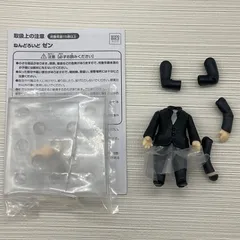 現状未使用品　ねんどろいど ゼン 体パーツ　ボディパーツ　黒スーツボディ　銀ネクタイ　恋とプロデューサー～EVOL×LOVE～　李泽言　リゼヤン　戀與製作人　恋プロ　写真にあるもののみバラ売り不可