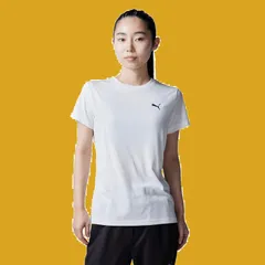 プーマロゴ ESS ポリ カジュアル Tシャツ 687606 [プーマ] レディース