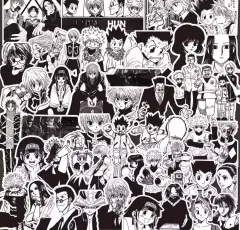 (70枚) HUNTER×HUNTER ステッカー シール ゴン キルア ヒソカ グッズ