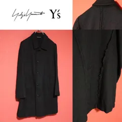 【モード】Y's ヨウジヤマモト インサイドアウト ウール チェスターコートのサムネイル