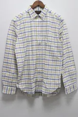 BEAMS+ ビームスプラス コットン ボタンダウンシャツ サイズM チェック柄 3-N113/1/NP