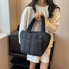 人気商品 韓国風 キルティング トートバッグ ポーチ付き レディース A4収納 通勤 通学 マザーズバッグ