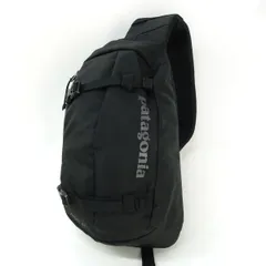 Patagonia パタゴニア 48262 Atom Sling Bag 8L ボディバッグ ショルダーバッグ ブラック ※中古