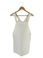 ウィゴー WEGO サロペット オーバーオール スカート 無地 ホワイト サイズF QQQ