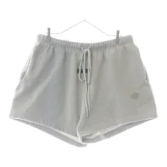 FEAR OF GOD ESSENTIALS (フィアオブゴッド エッセンシャルズ) SHORT PANTS ラバーロゴ スウェットハーフパンツ ショーツ グレー