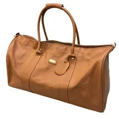 サルヴァトーレ フェラガモ ボストンバッグ レザー ゴールド金具【AFE8】