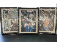 【セット販売】3点まとめ売り　名探偵コナン　SEGAラッキーくじ　アートボード